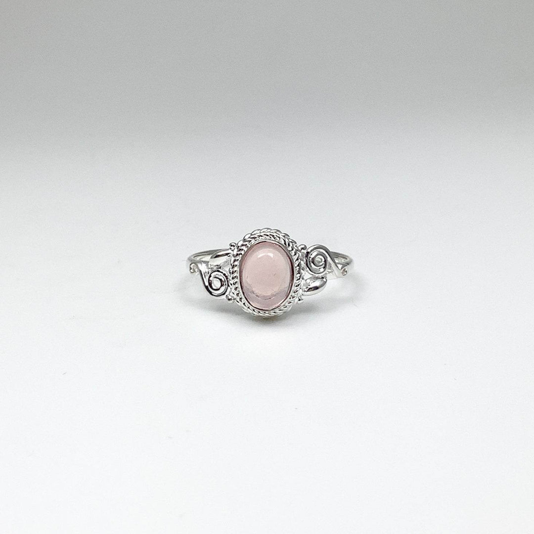 Rose Quartz Ring-Rocks and Gems Canada