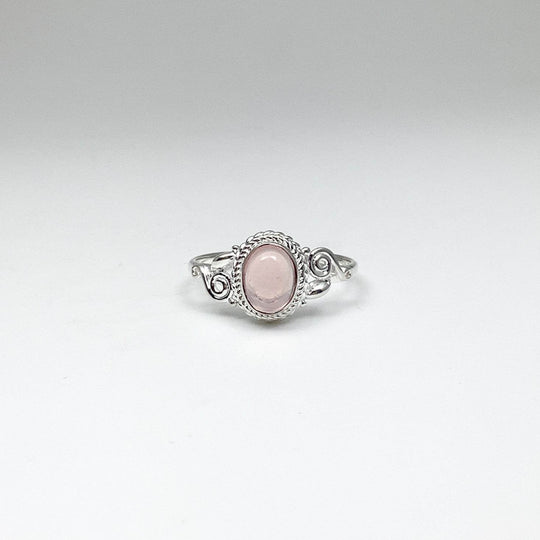 Rose Quartz Ring-Rocks and Gems Canada