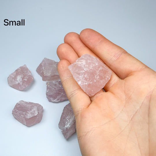 Rose Quartz Rough Chunk-Rocks and Gems Canada
