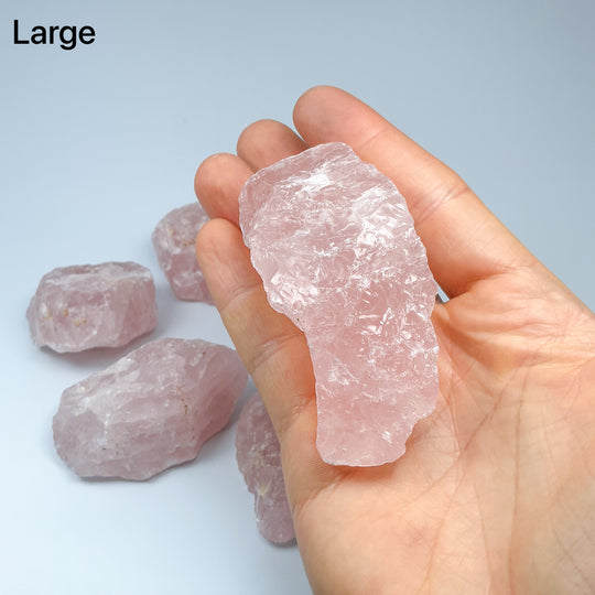 Rose Quartz Rough Chunk-Rocks and Gems Canada