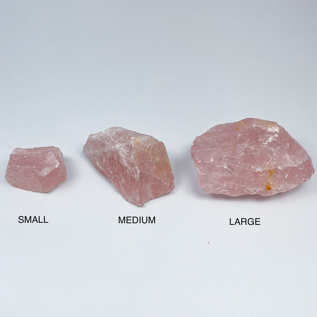Rose Quartz Rough Chunk-Rocks and Gems Canada