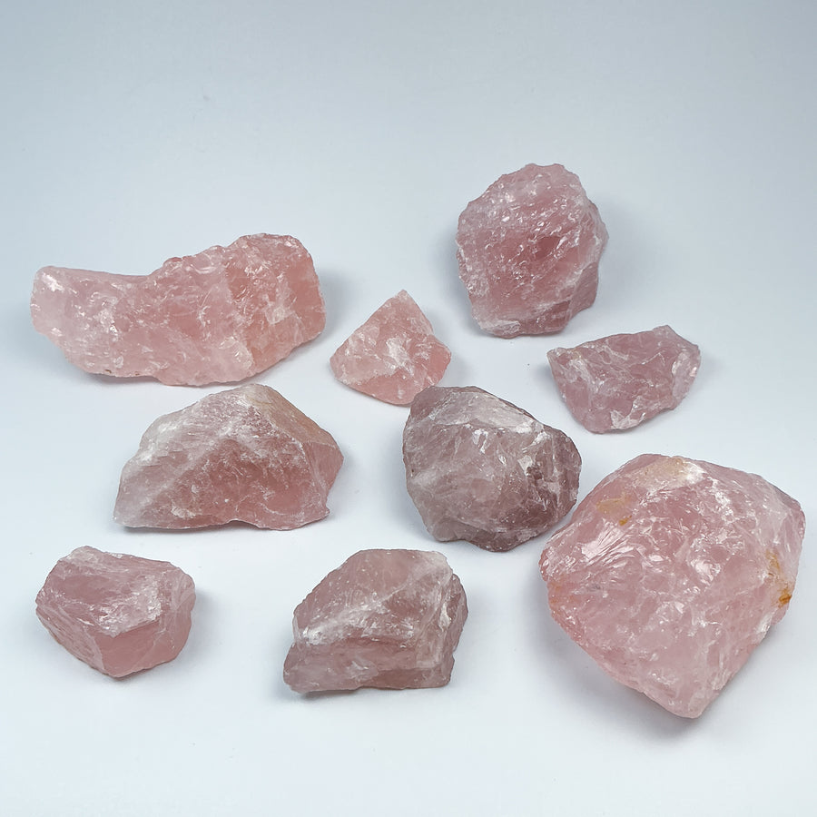 Rose Quartz Rough Chunk-Rocks and Gems Canada