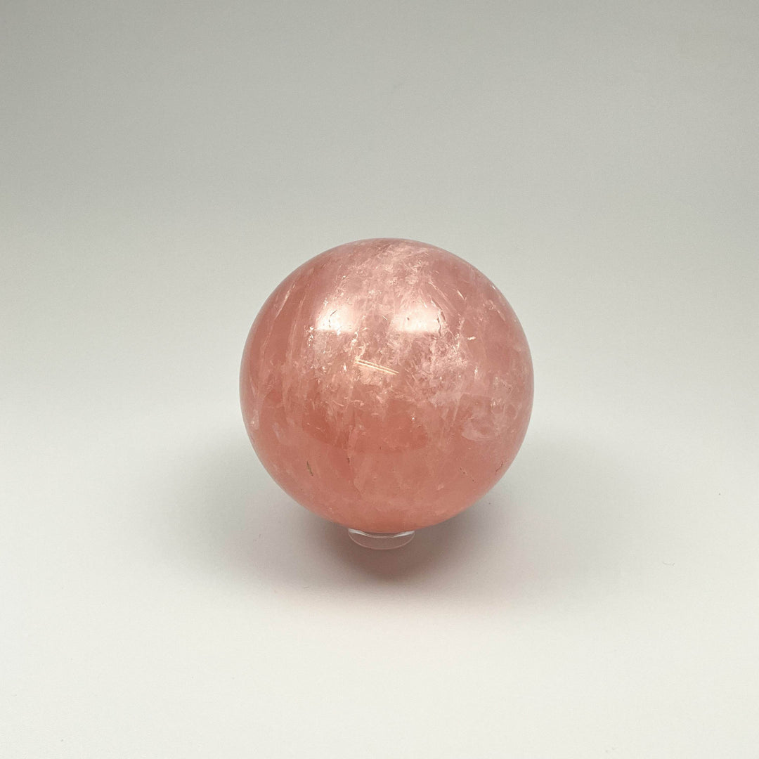 Rose Quartz Sphere-Rocks and Gems Canada