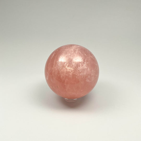 Rose Quartz Sphere-Rocks and Gems Canada