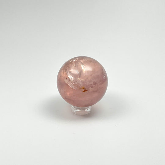 Rose Quartz Sphere-Rocks and Gems Canada