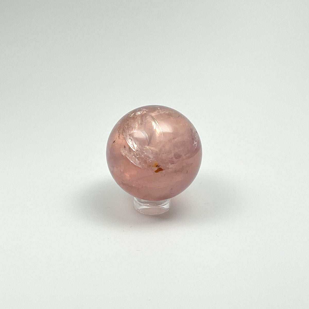Rose Quartz Sphere-Rocks and Gems Canada