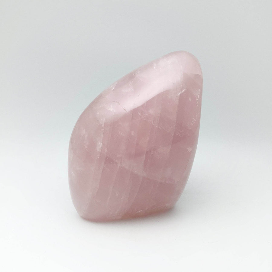Rose Quartz Stand Up-Rocks and Gems Canada