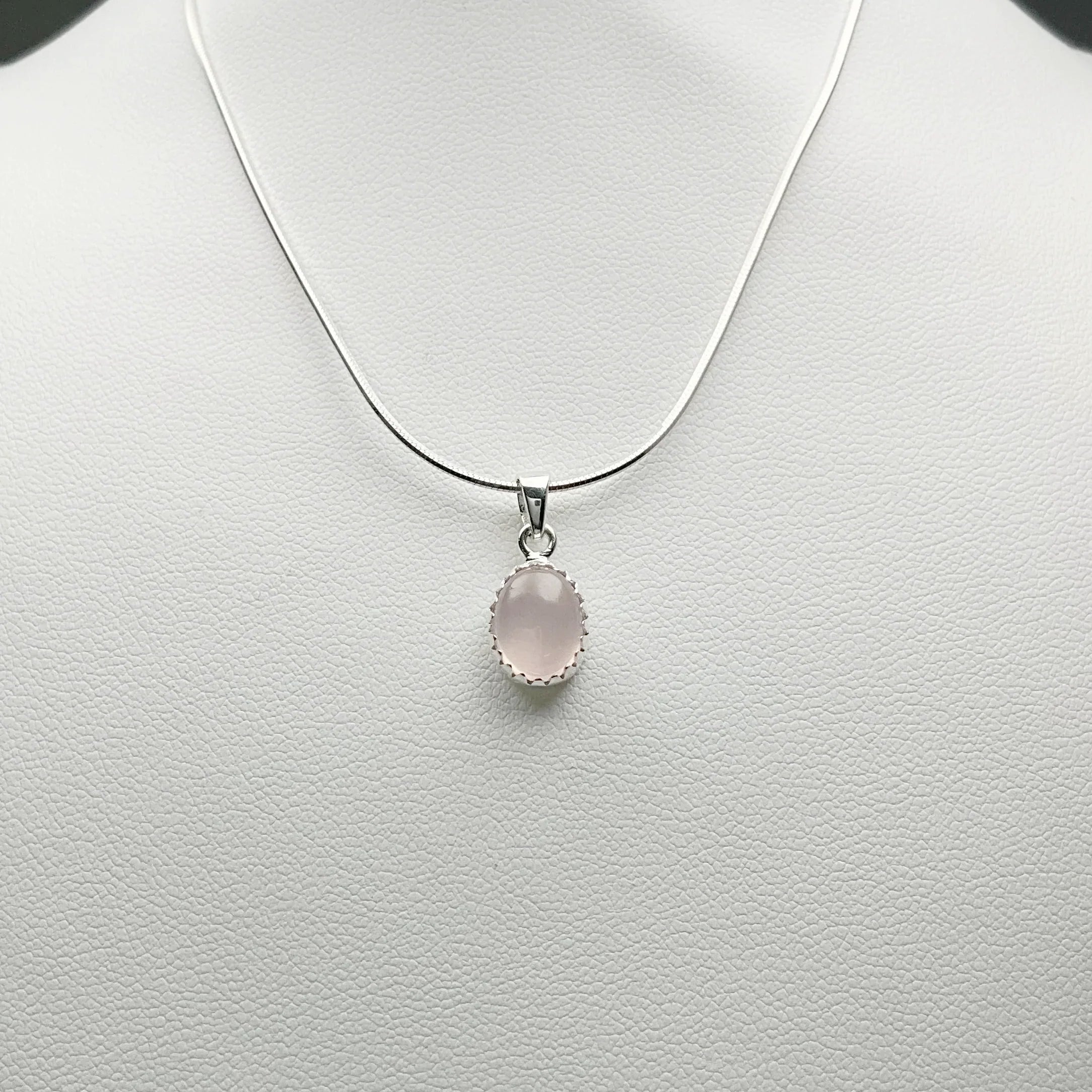 Rose Quartz Pendant - Rocks and Gems Canada