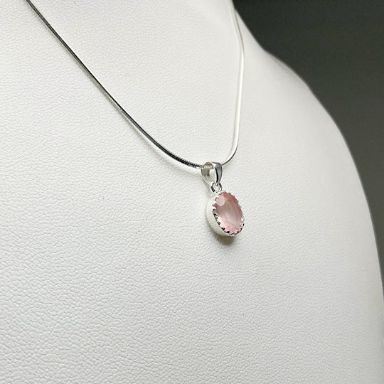 Rose Quartz Pendant - Rocks and Gems Canada