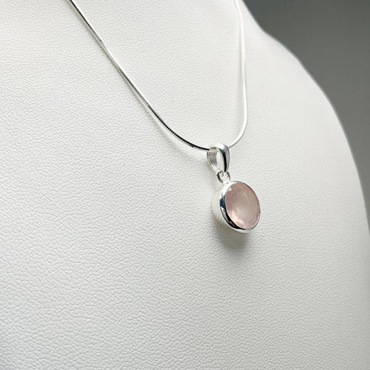 Rose Quartz Pendant - Rocks and Gems Canada