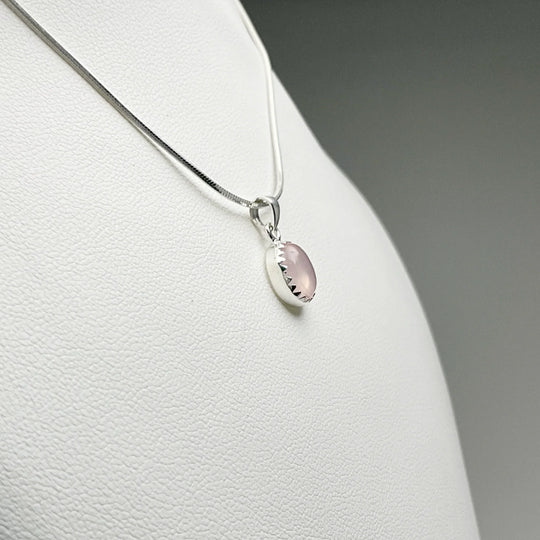 Rose Quartz Pendant - Rocks and Gems Canada