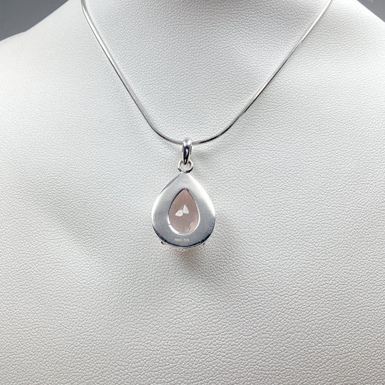 Rose Quartz Pendant - Rocks and Gems Canada