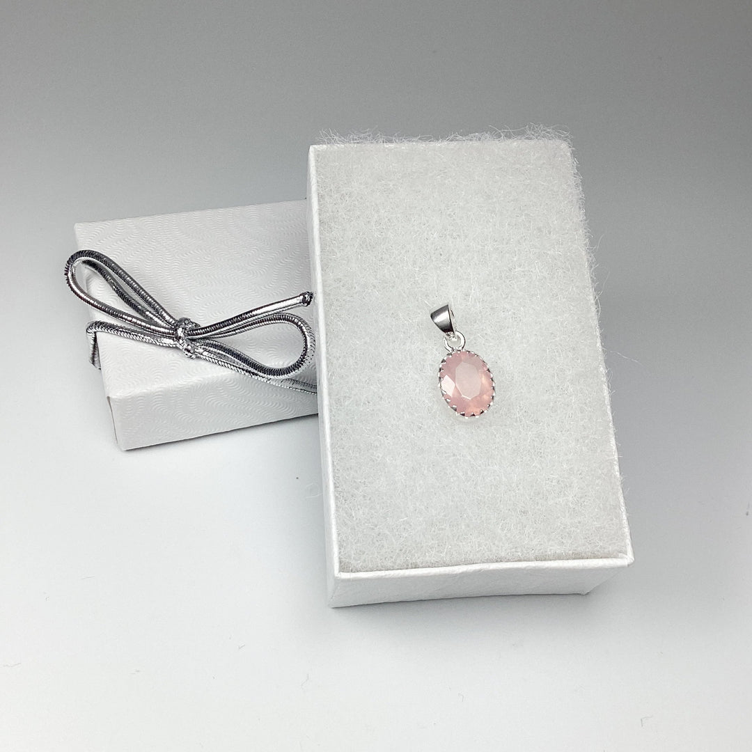 Rose Quartz Pendant - Rocks and Gems Canada