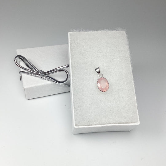 Rose Quartz Pendant - Rocks and Gems Canada
