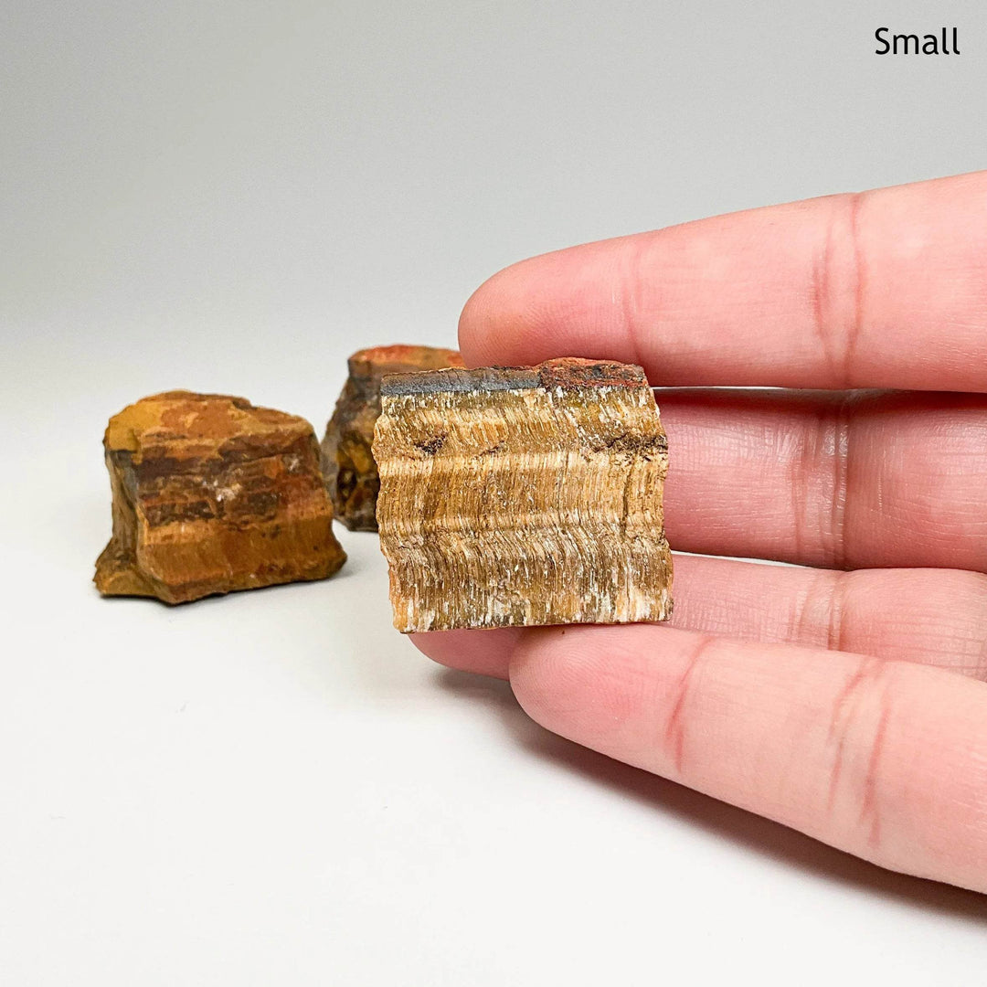 Rough Tiger Eye Chunk-Rocks and Gems Canada