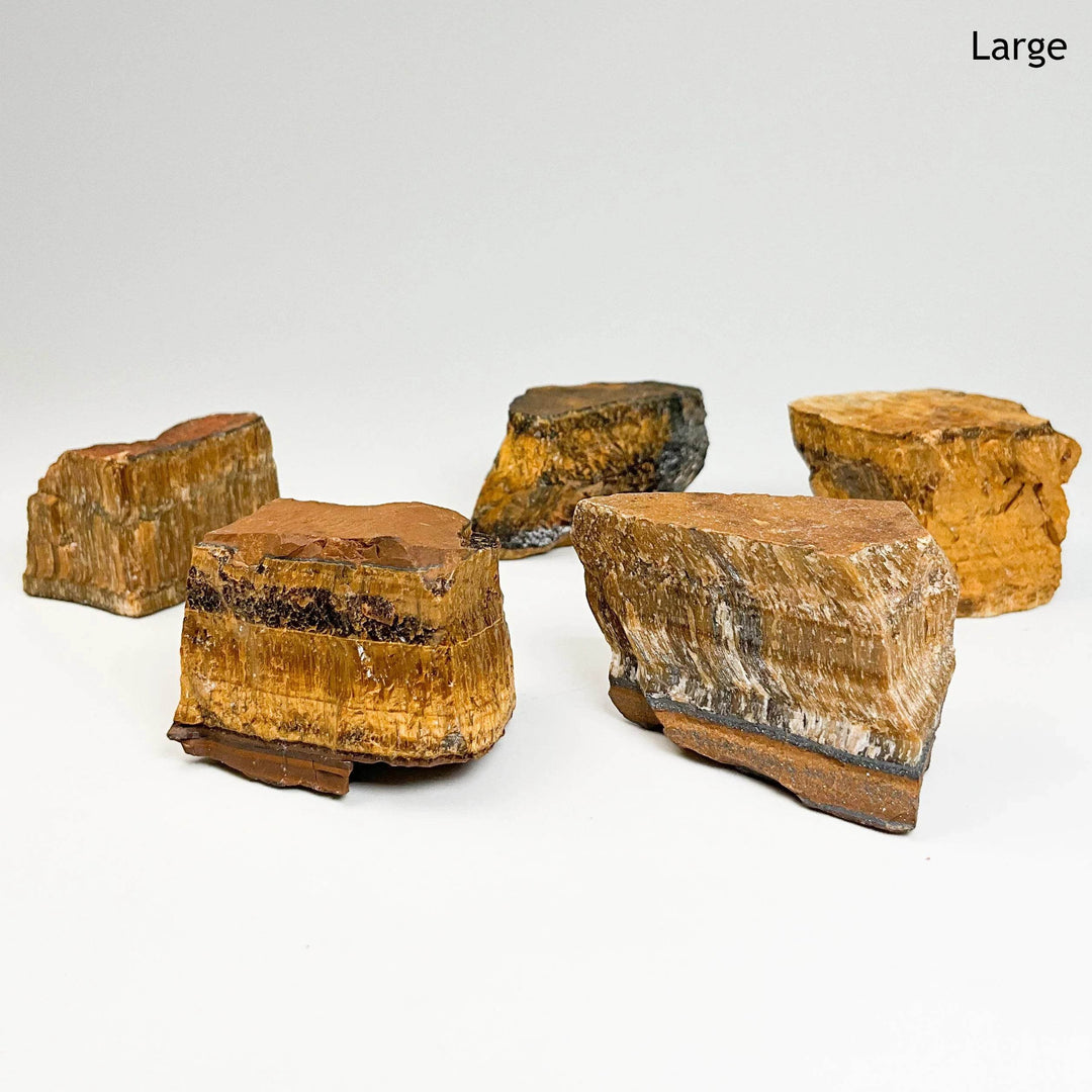 Rough Tiger Eye Chunk-Rocks and Gems Canada