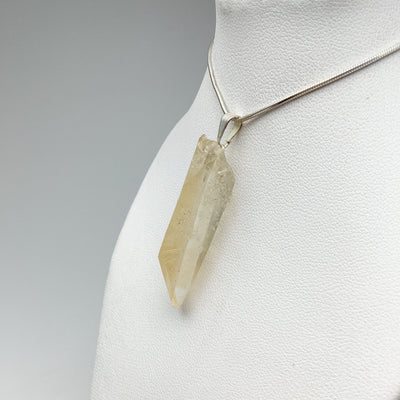 Rough Citrine Pendant