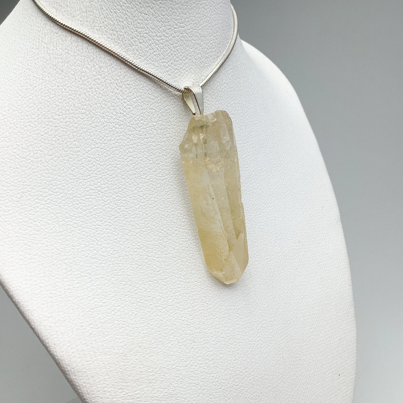 Rough Citrine Pendant