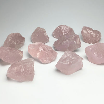 Rough Rose Quartz Chunk at $12 Each