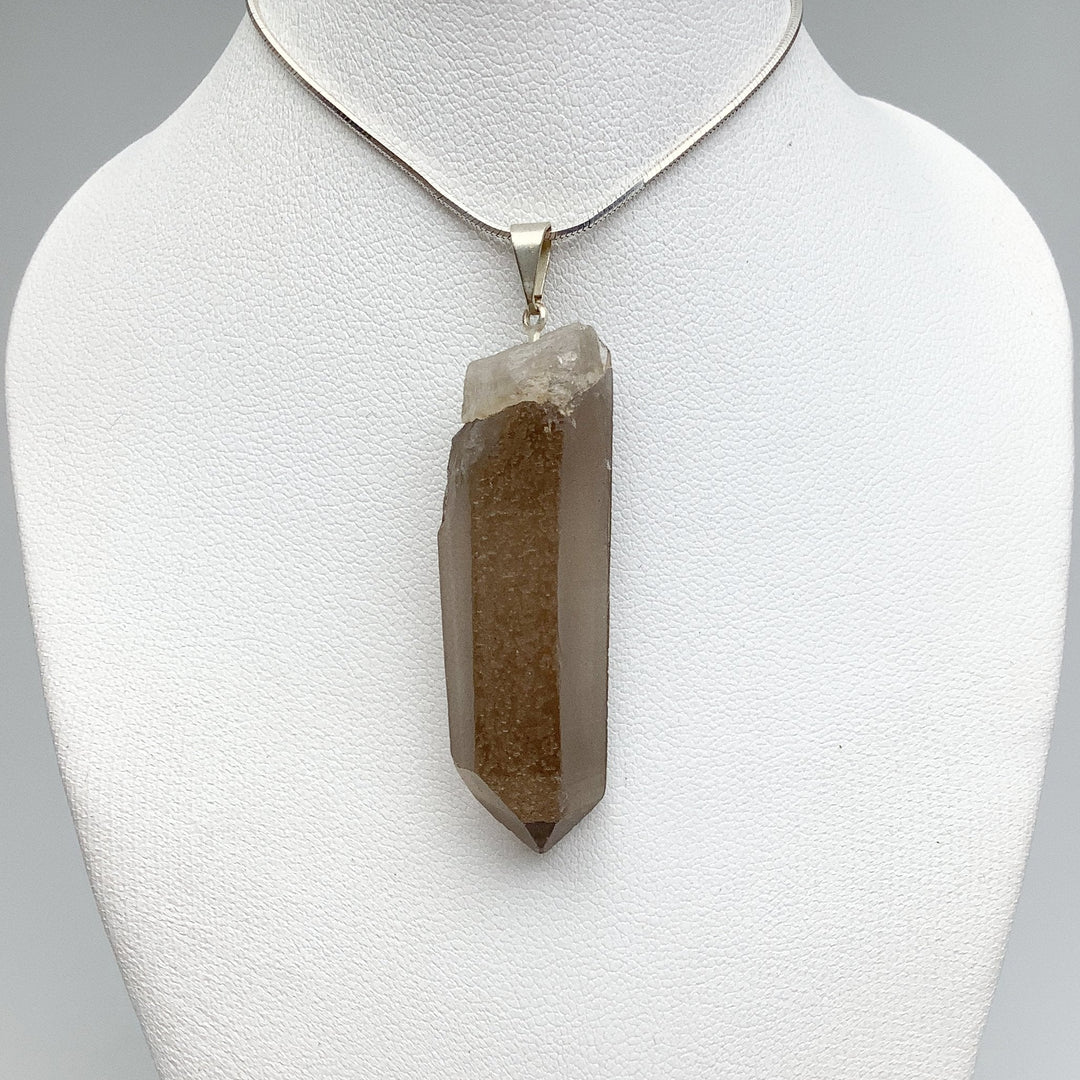 Rough Smoky Quartz Pendant - Rocks and Gems Canada