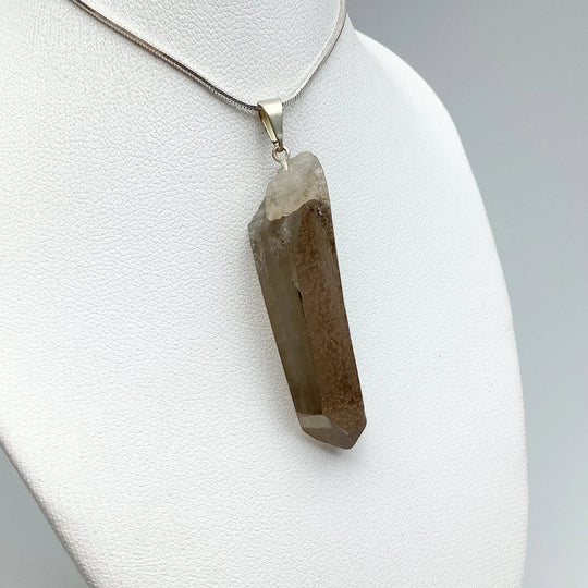 Rough Smoky Quartz Pendant - Rocks and Gems Canada