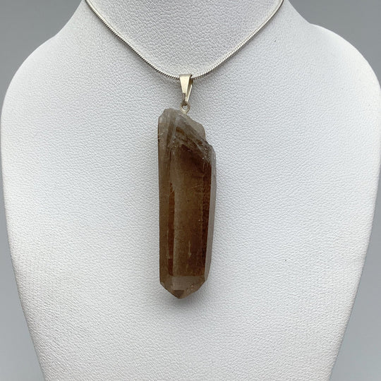 Rough Smoky Quartz Pendant - Rocks and Gems Canada