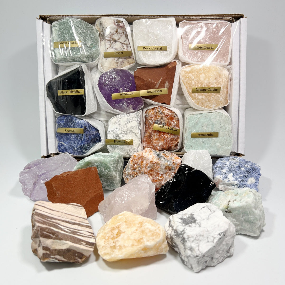 Rough Stone Assortment Kit - Rocks and Gems Canada