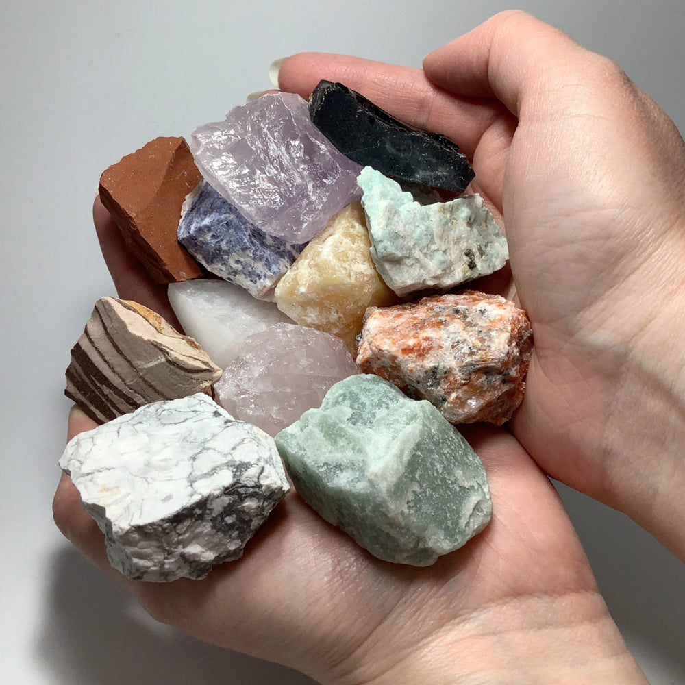 Rough Stone Assortment Kit - Rocks and Gems Canada