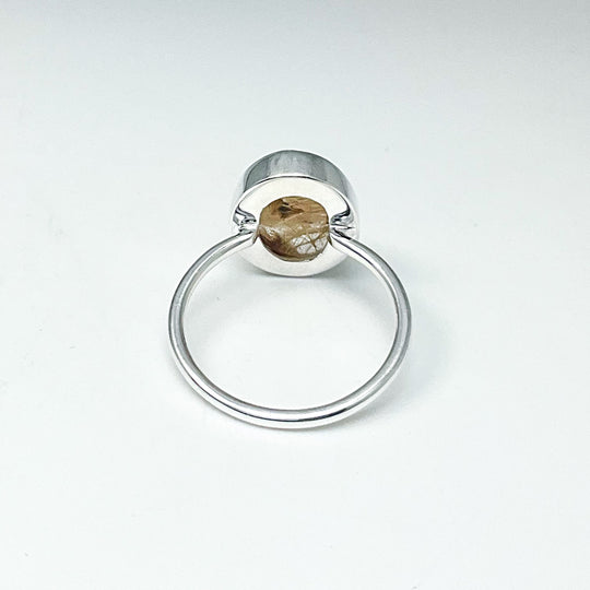 Rutilated Quartz Ring-Rocks and Gems Canada