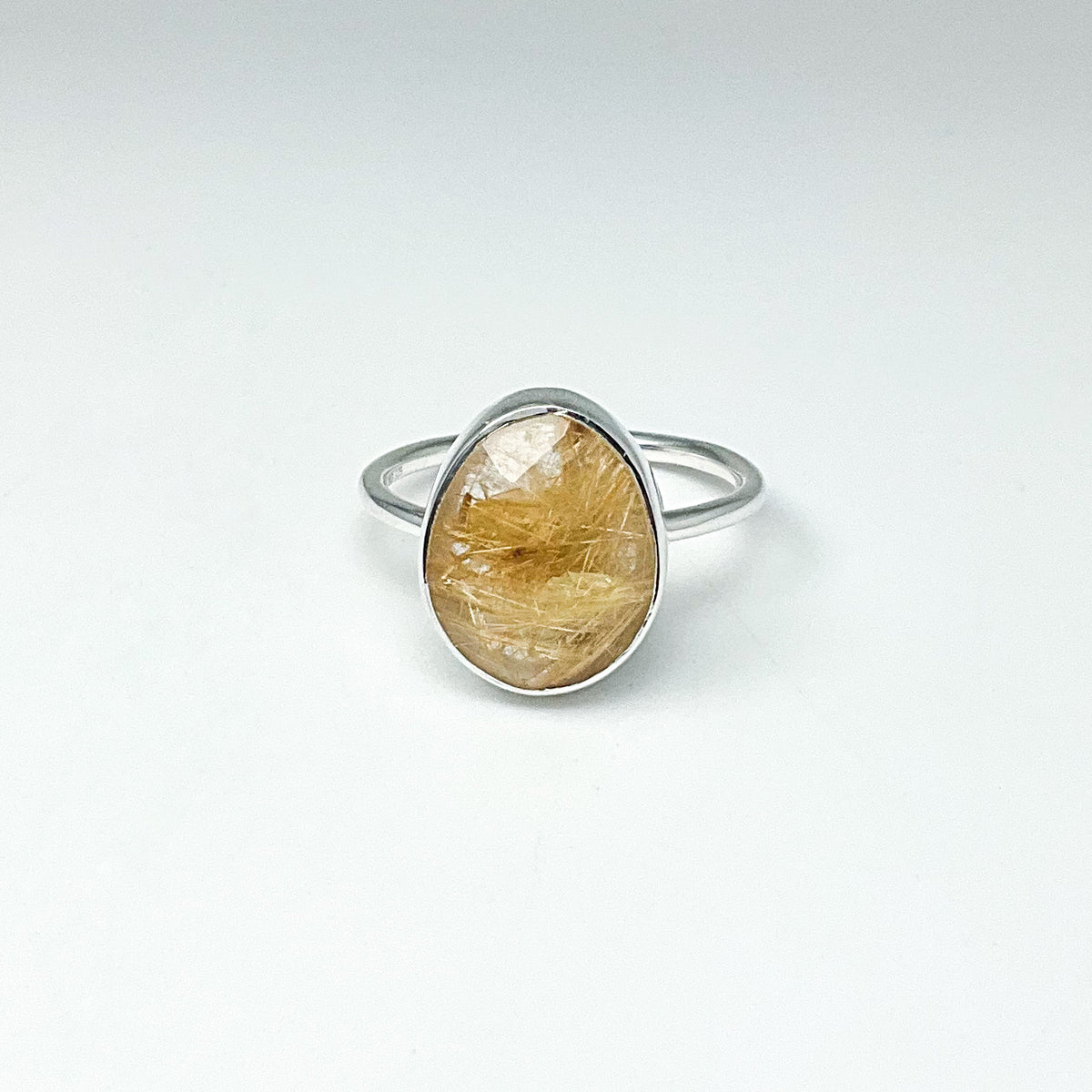 Rutilated Quartz Ring-Rocks and Gems Canada