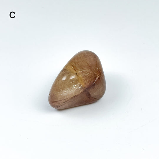 Rutilated Quartz Tumble-Rocks and Gems Canada
