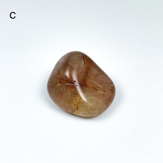 Rutilated Quartz Tumble-Rocks and Gems Canada