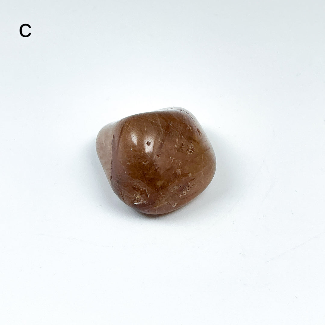 Rutilated Quartz Tumble-Rocks and Gems Canada