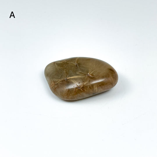 Rutilated Quartz Tumble-Rocks and Gems Canada
