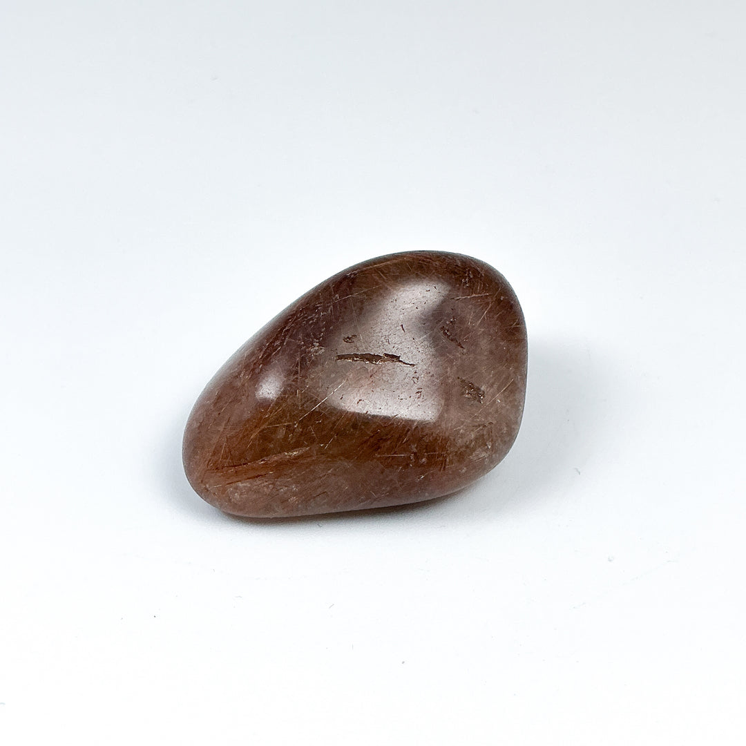 Rutilated Quartz Tumble-Rocks and Gems Canada
