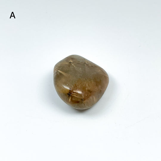 Rutilated Quartz Tumble-Rocks and Gems Canada