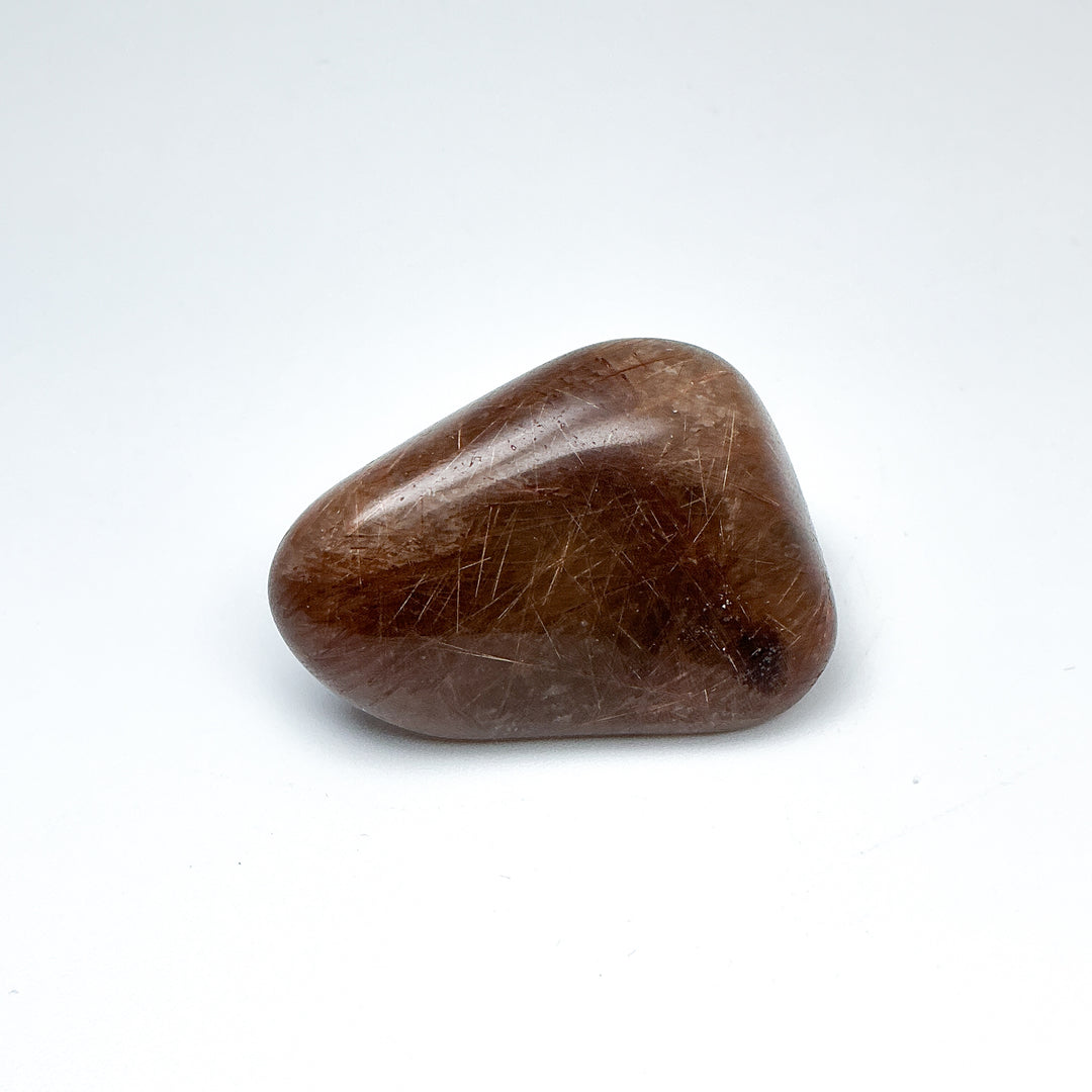 Rutilated Quartz Tumble-Rocks and Gems Canada