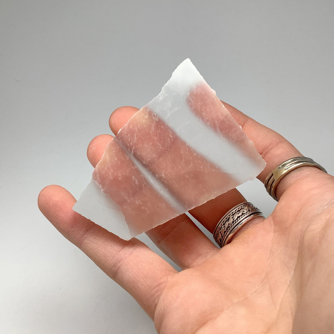 Selenite TV Rock Chunk - Rocks and Gems Canada