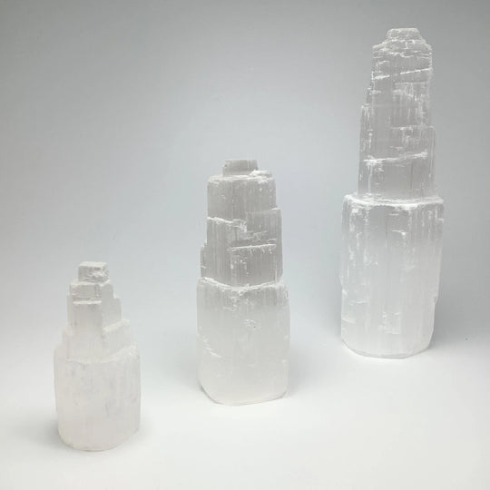 Selenite Tower - Rocks and Gems Canada