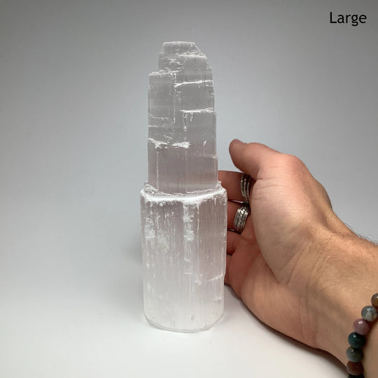 Selenite Tower - Rocks and Gems Canada