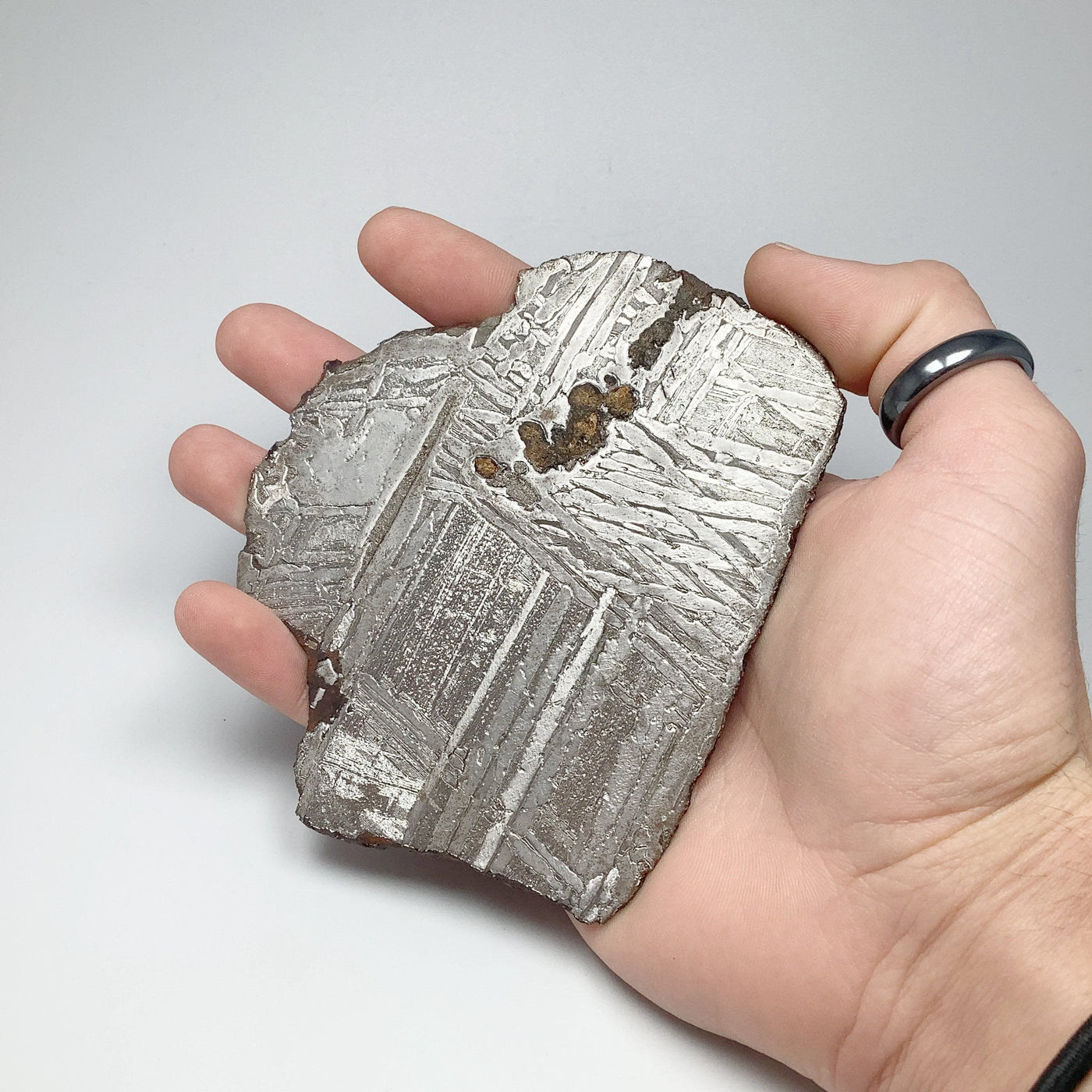 Seymchan Meteorite Slice