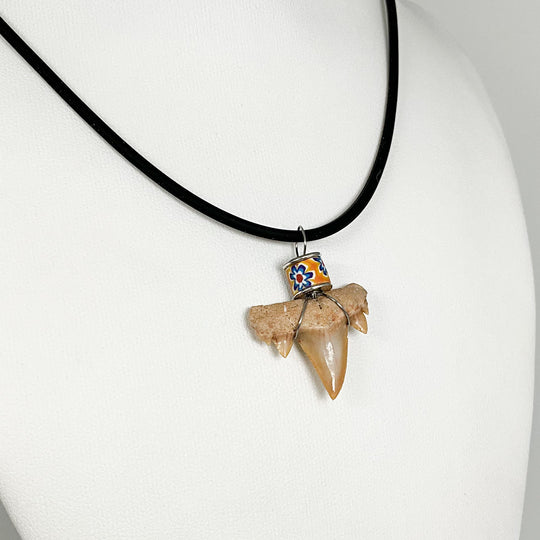 Fossilized Shark Tooth Necklace - Rocks and Gems Canada