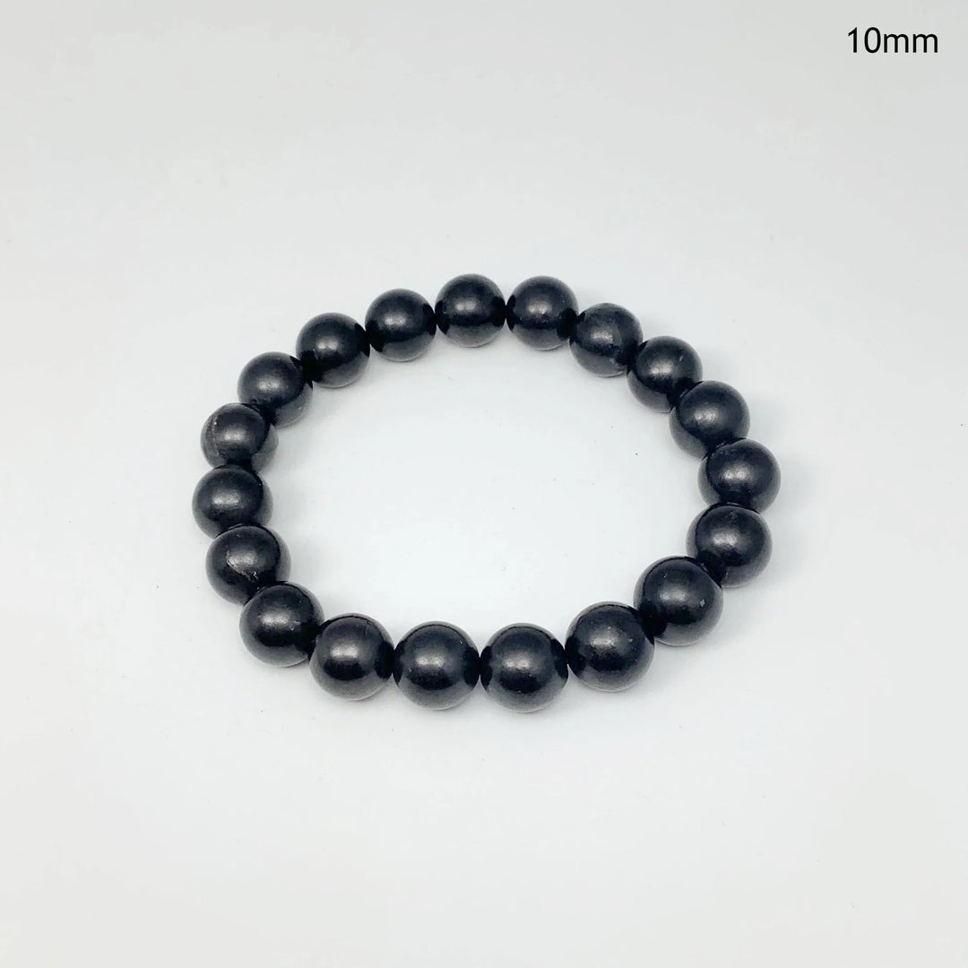 Shungite Beaded Bracelet - Rocks and Gems Canada