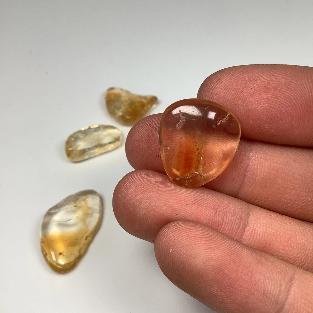 Small Citrine Tumble - Rocks and Gems Canada