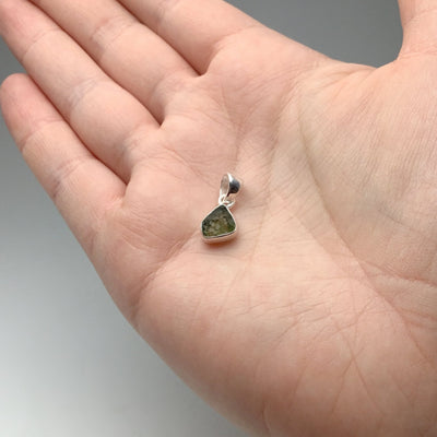 Small Moldavite Pendant