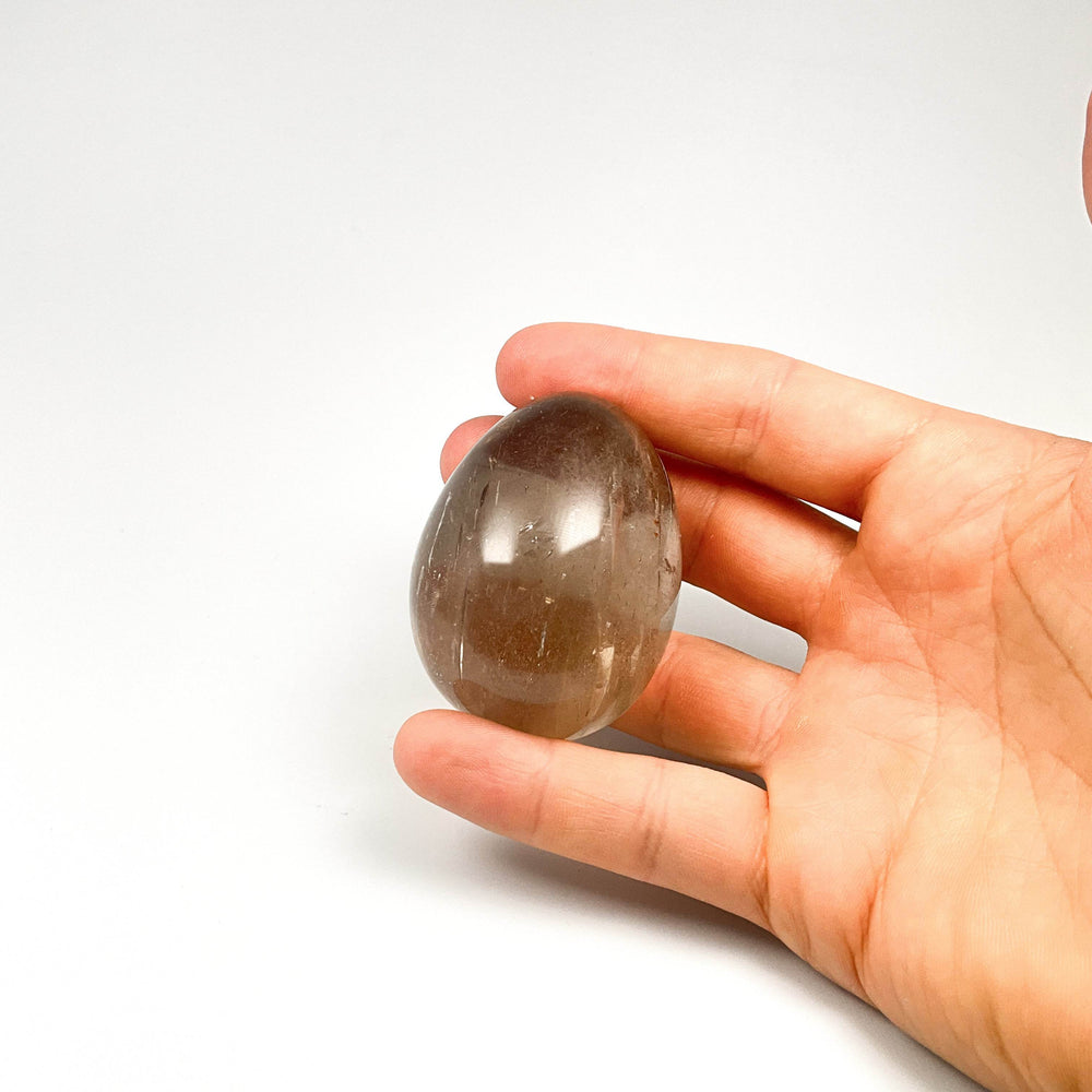 Smoky Quartz Egg-Rocks and Gems Canada