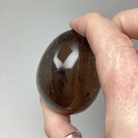Smoky Quartz Egg-Rocks and Gems Canada