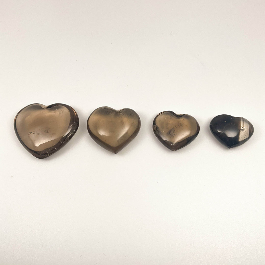 Smoky Quartz Heart-Rocks and Gems Canada