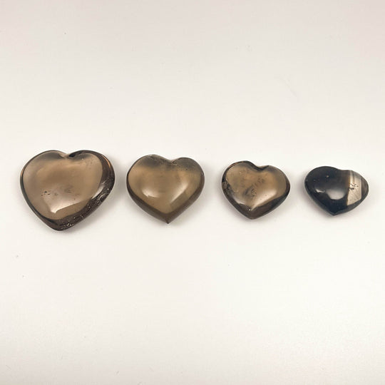 Smoky Quartz Heart-Rocks and Gems Canada