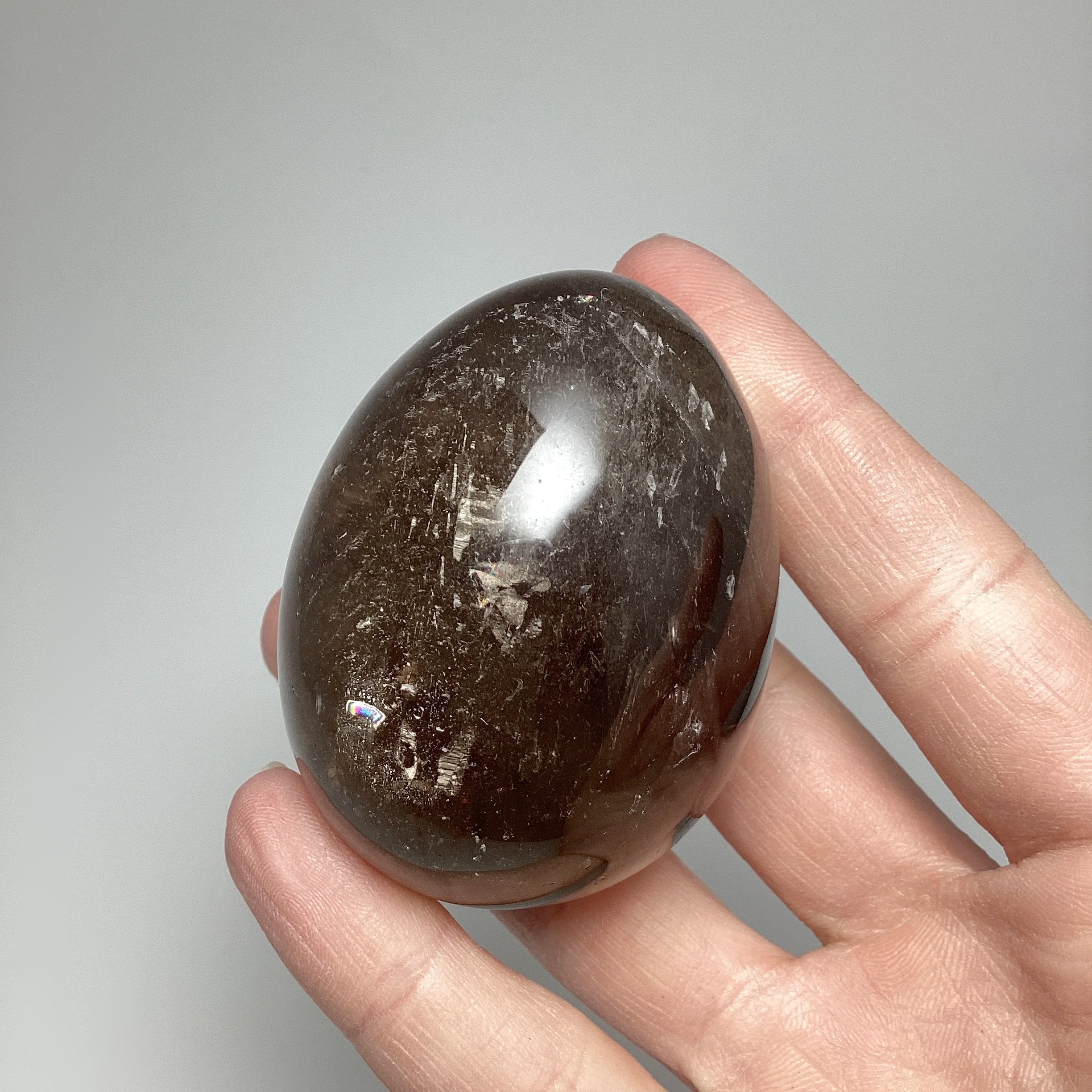 Smoky Quartz Egg - Rocks and Gems Canada